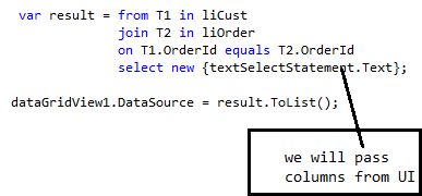  Changes For dynamic Query